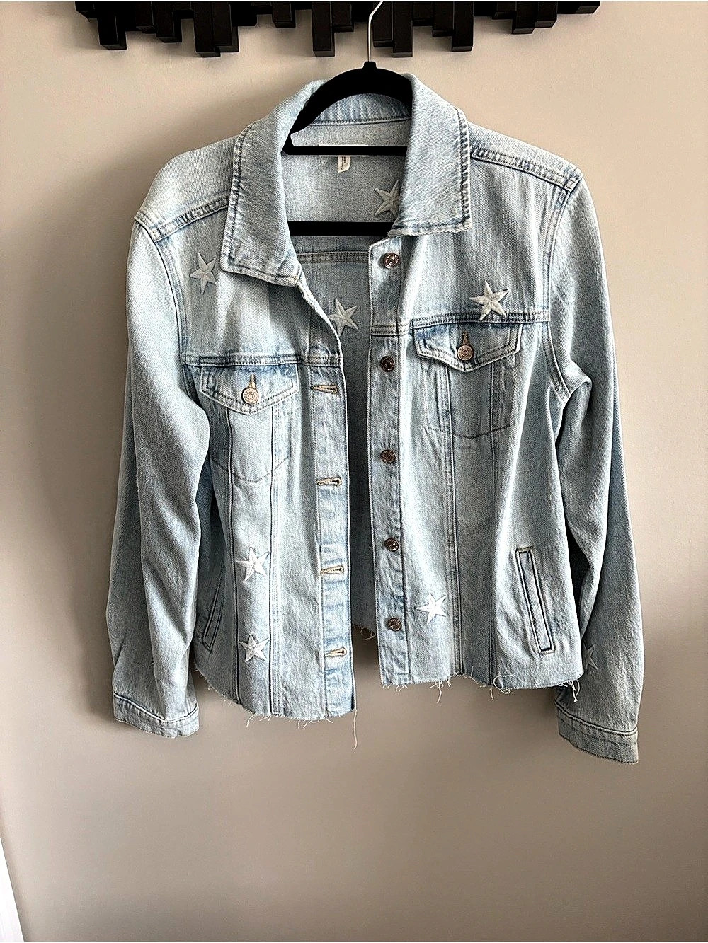 Maurices Women's Star Denim Jacket